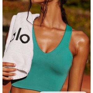 ALO Yoga Spruce Green Tank Top S